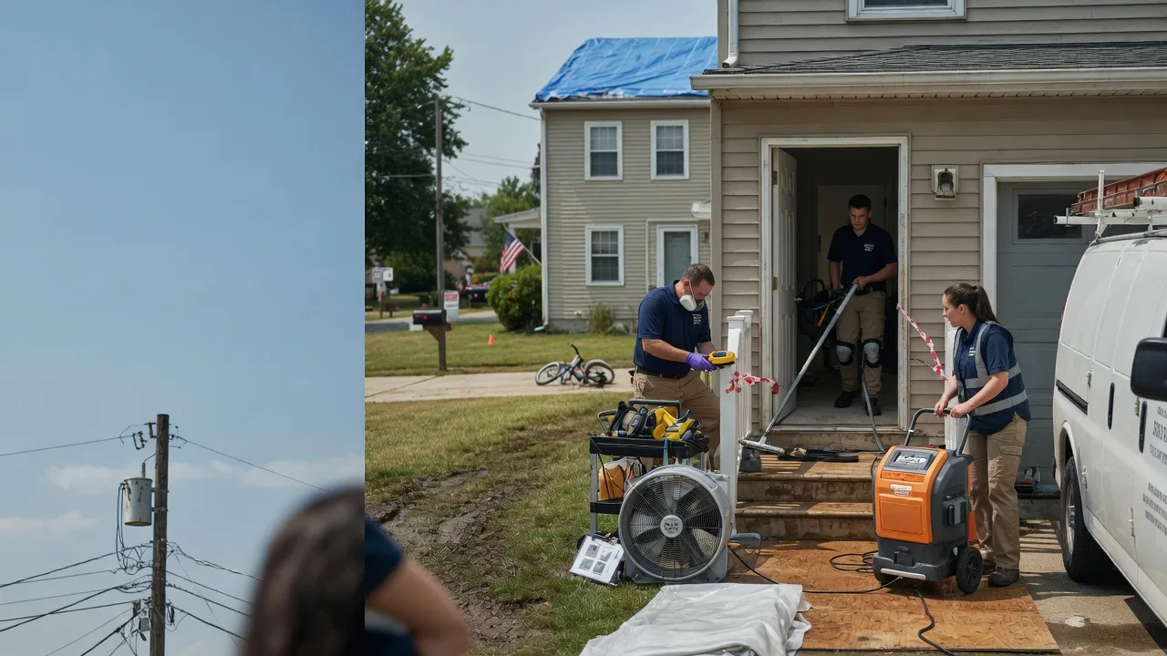 Water Damage Repair in Newtown, VA near me